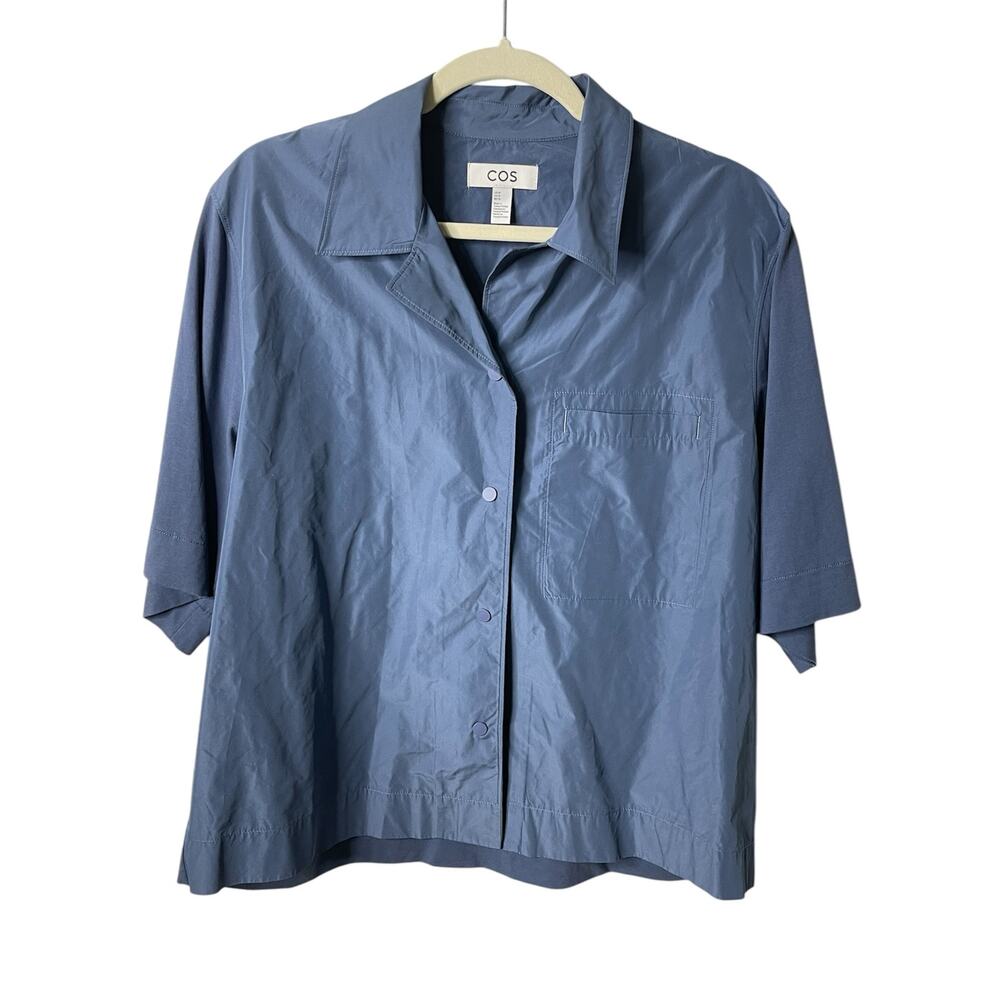 COS Blue Button Down Shirt
